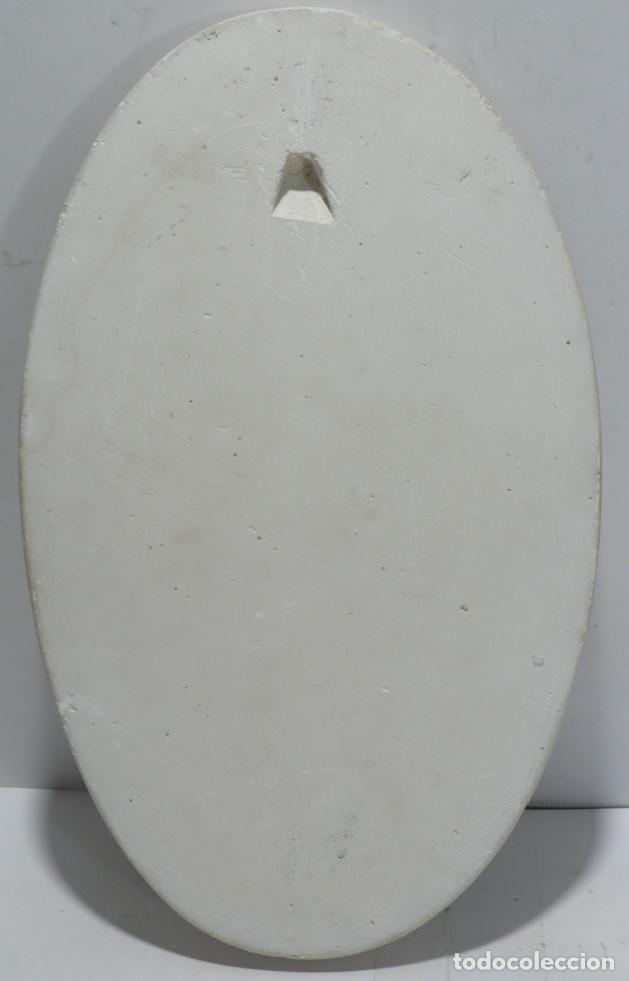 Coleccionismo: PLACA DE ESCAYOLA DESNUDO - Foto 3