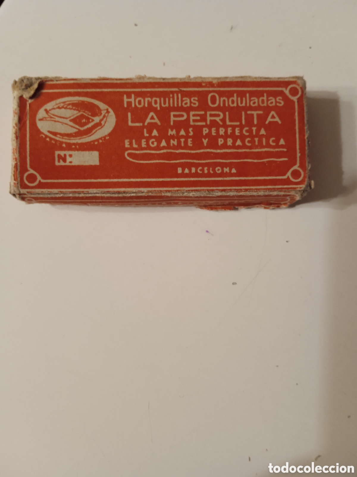 Coleccionismo: Horquillas Onduladas LA PERLITA