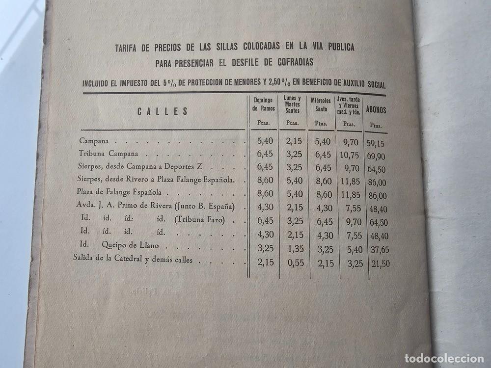 Coleccionismo: SEMANA SANTA de SEVILLA. A&ntilde;o 1952. Programa oficial - Foto 5