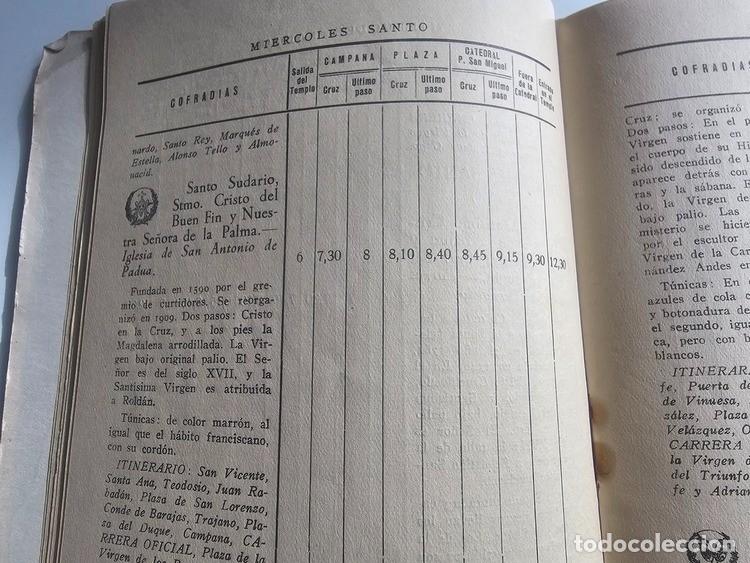 Coleccionismo: SEMANA SANTA de SEVILLA. A&ntilde;o 1952. Programa oficial - Foto 7