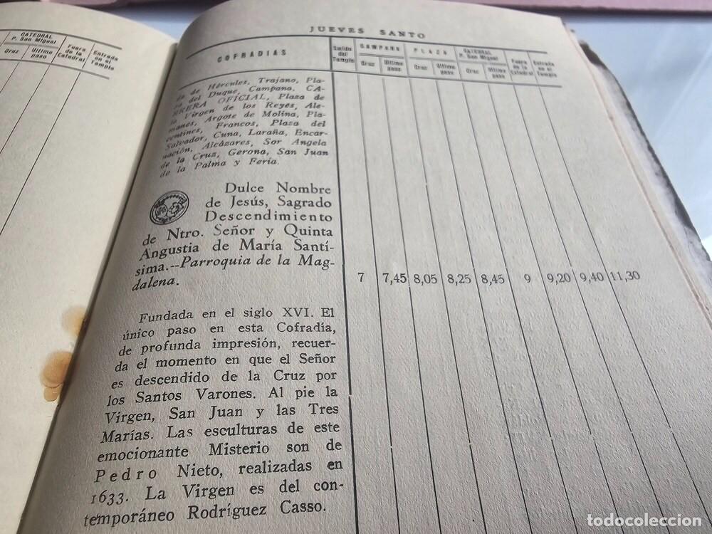 Coleccionismo: SEMANA SANTA de SEVILLA. A&ntilde;o 1952. Programa oficial - Foto 9