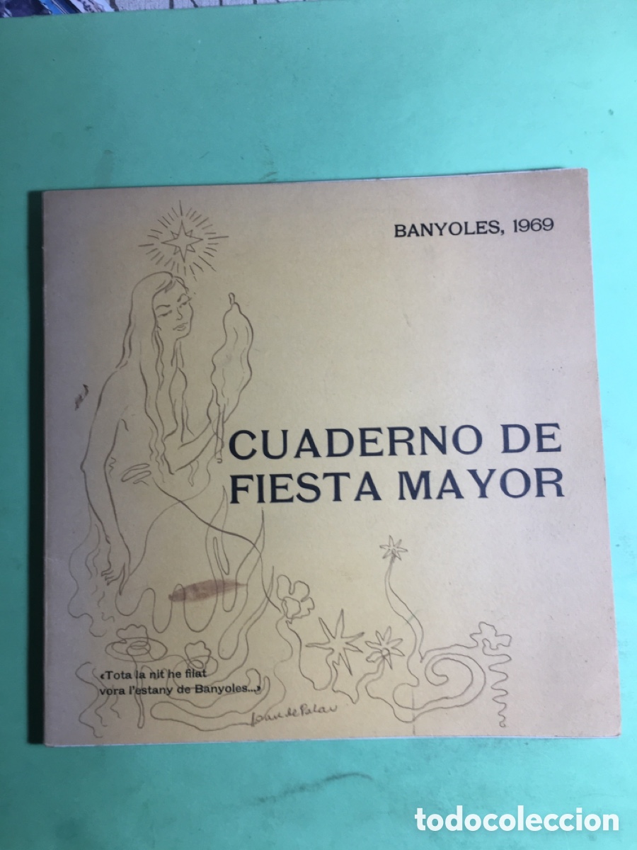 Coleccionismo: 1969 BANYOLES CUADERNO DE FIESTA MAYOR S&rsquo;ACOSTA SANT MARTIRI&Agrave;