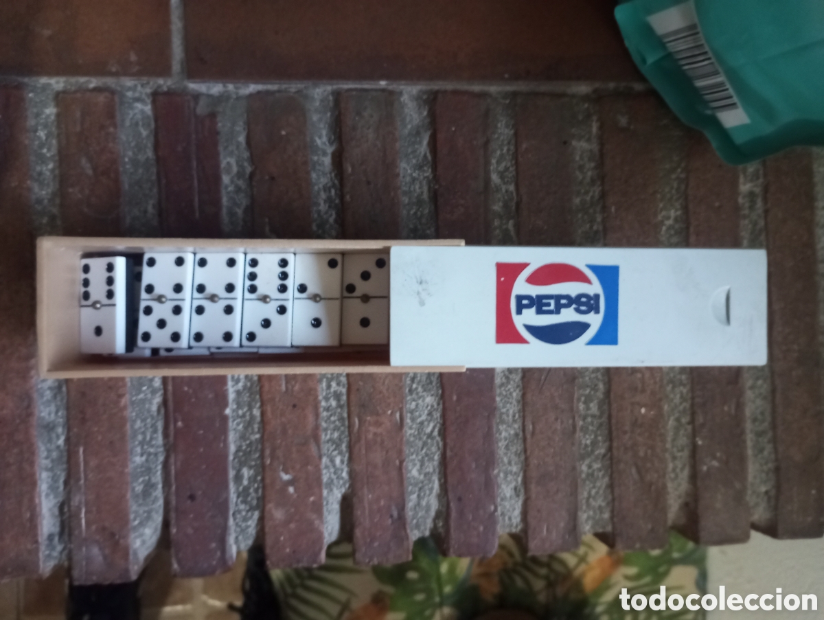 Coleccionismo: Domin&oacute; publicidad Pepsi a&ntilde;os 70