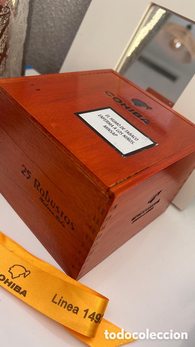 Coleccionismo: Puros Cohiba Robusto - Foto 2