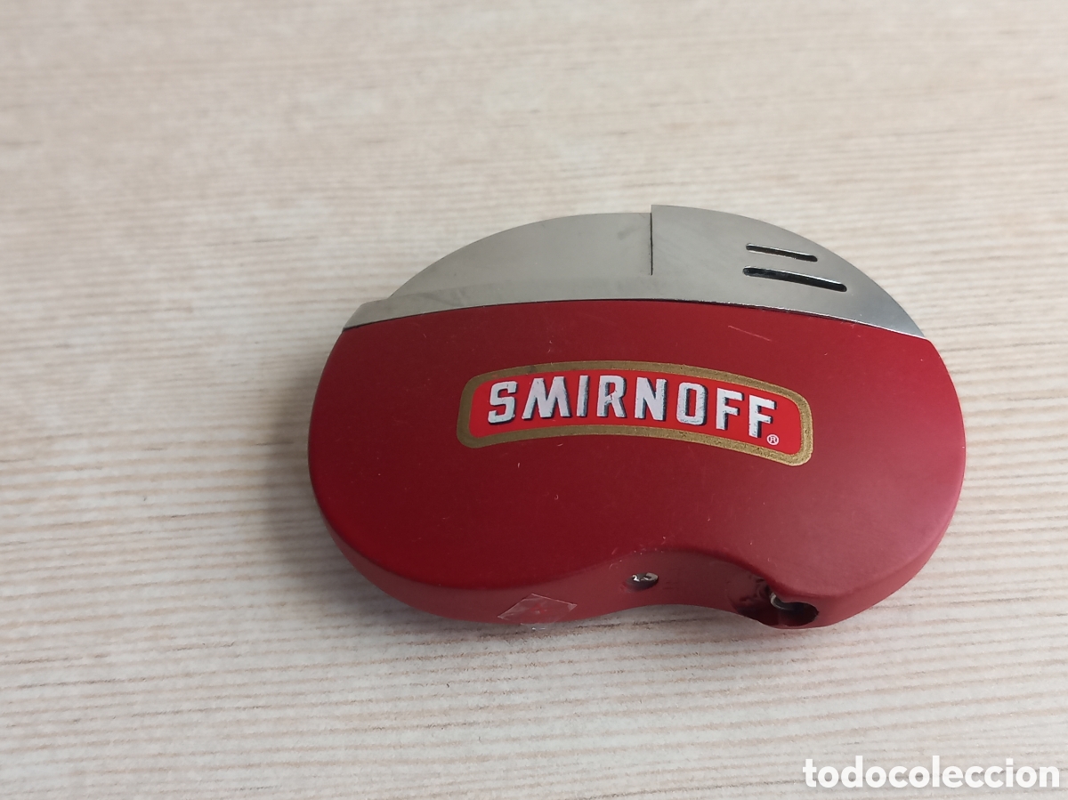 Coleccionismo: Mechero Smirnoff. Funcionando. - Foto 3