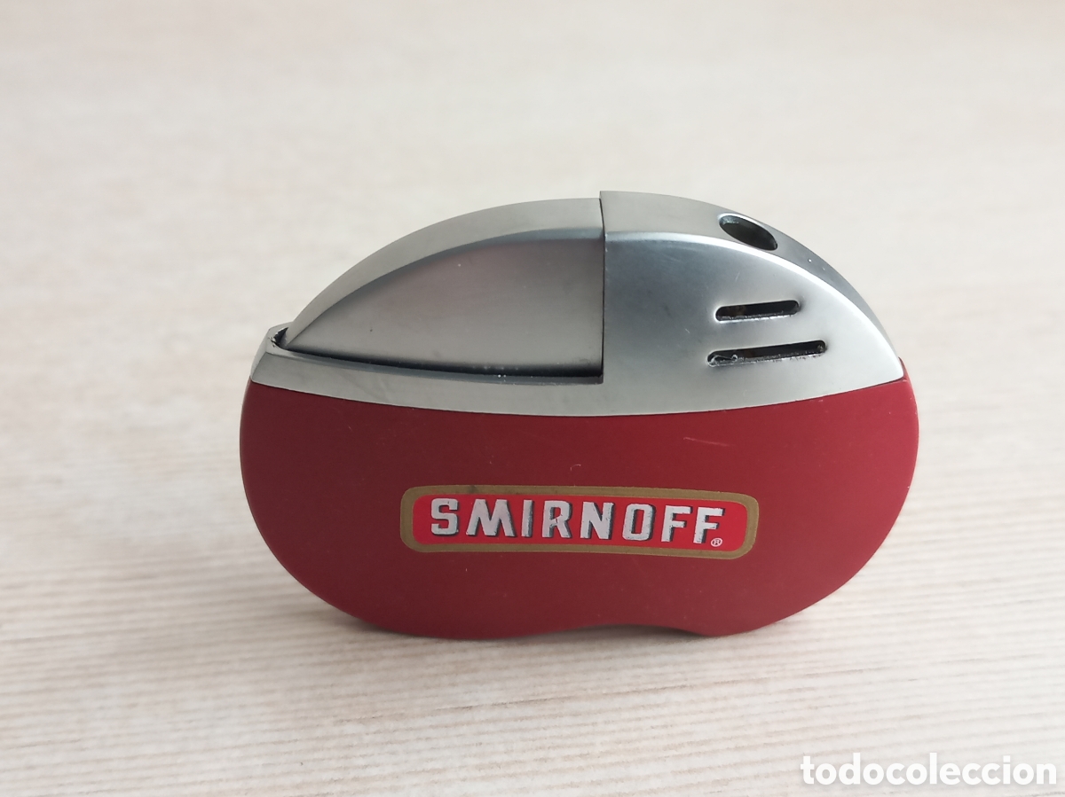 Coleccionismo: Mechero Smirnoff. Funcionando. - Foto 1