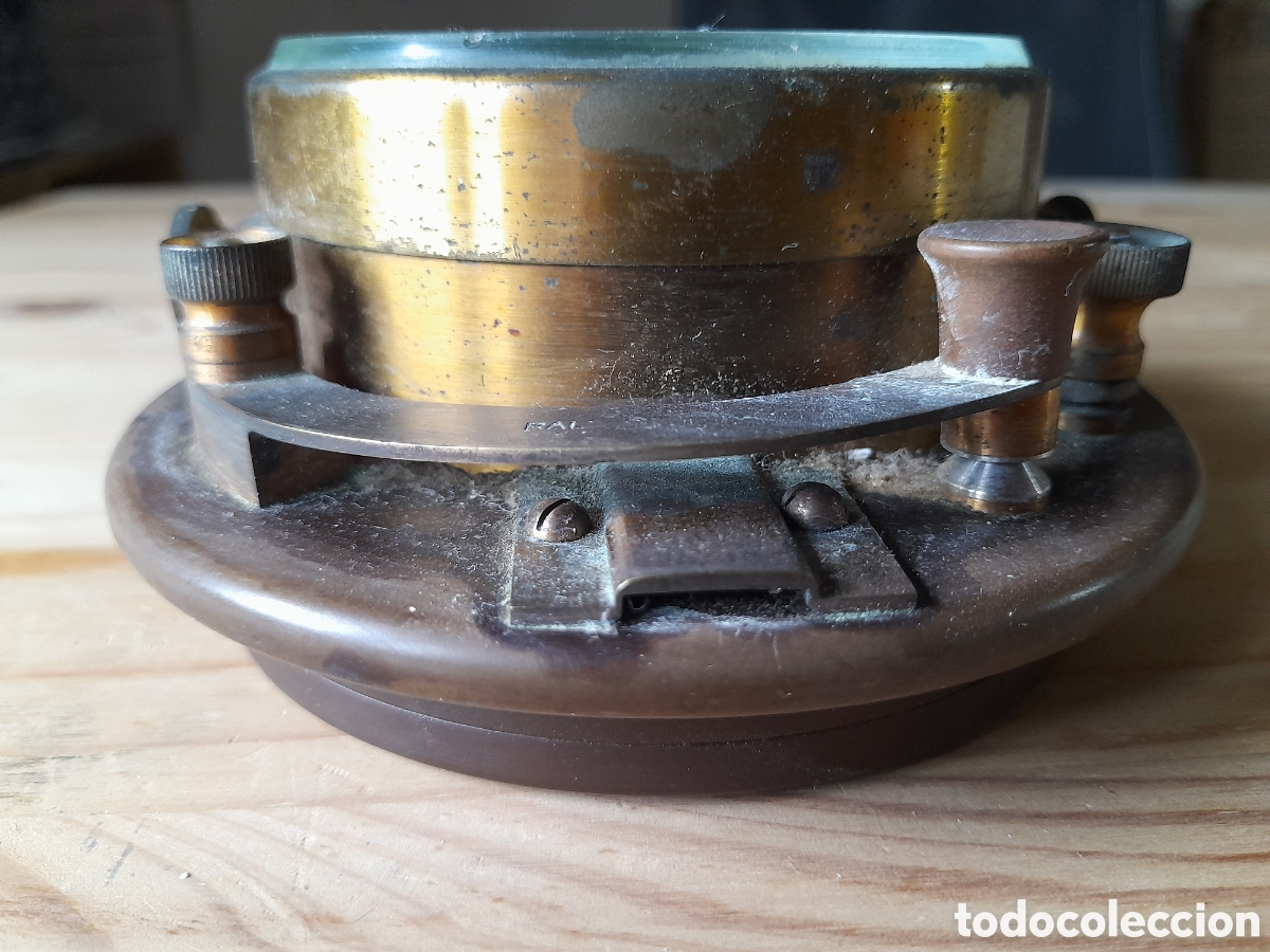 Coleccionismo: Galvanometro antiguo Telegraph Works - Foto 4