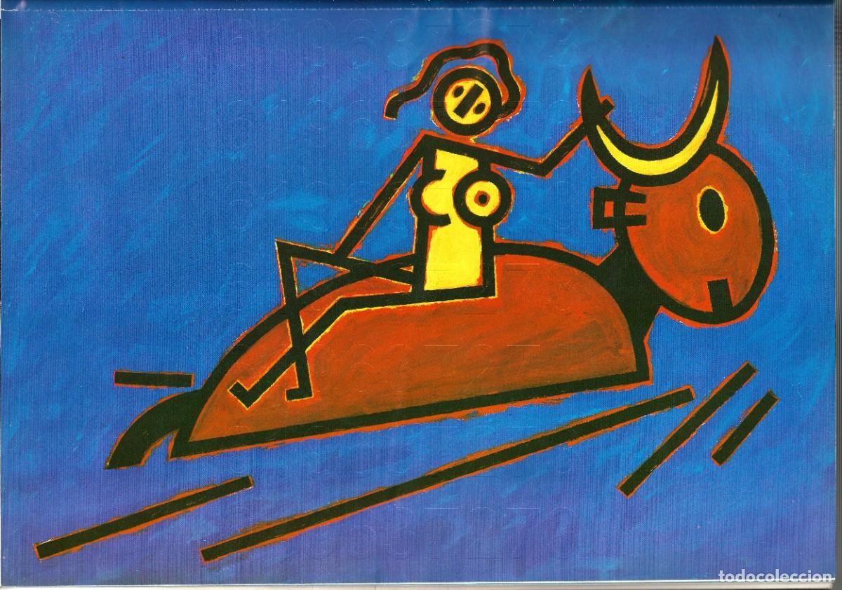 Coleccionismo: PERET PERE TORRENT EL RAPTO DE EUROPA GENUINA DE 1989 LAMINA LISTA PARA ENMARCAR 42X29