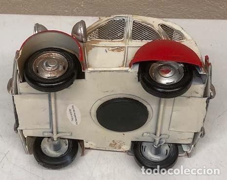 Coleccionismo: Coche hucha hecho en chapa - Foto 4