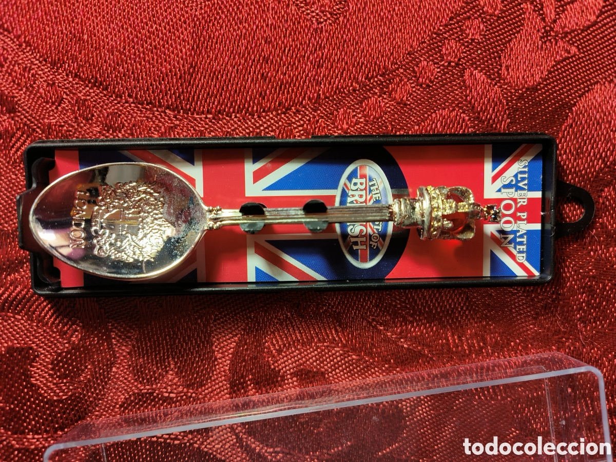 Coleccionismo: Cucharita de plata. London. - Foto 3