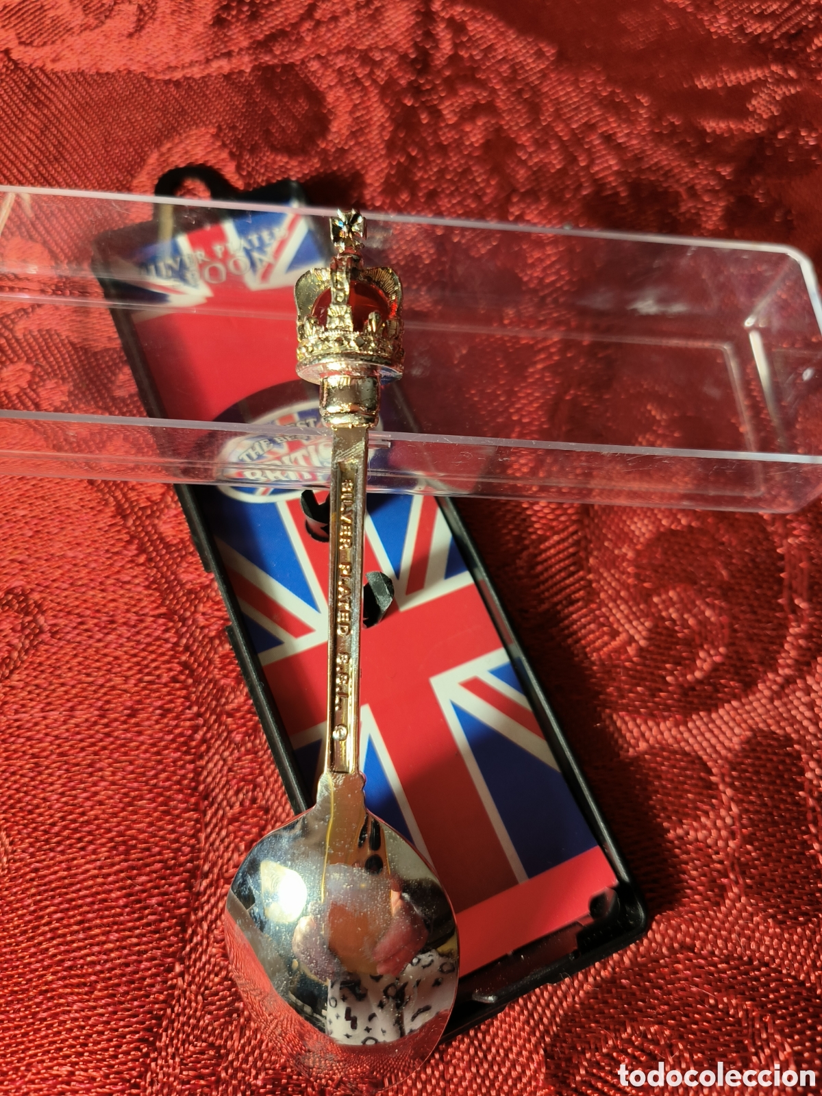 Coleccionismo: Cucharita de plata. London. - Foto 4