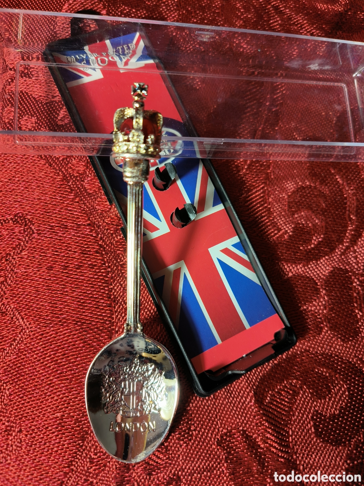 Coleccionismo: Cucharita de plata. London. - Foto 6
