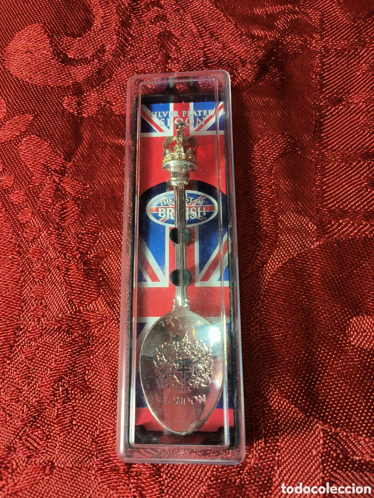 Coleccionismo: Cucharita de plata. London. - Foto 1