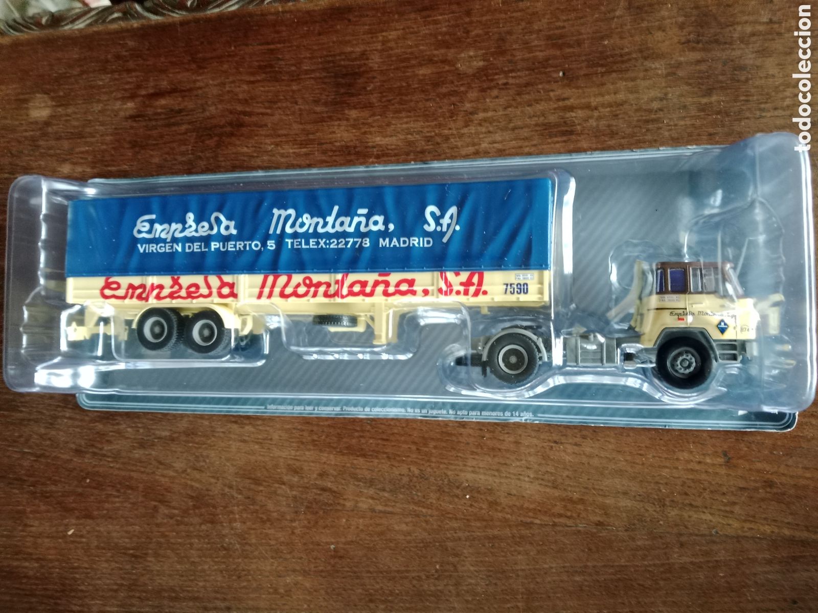 Coleccionismo: Miniatura cami&oacute;n Barreiros 42.38 T Salvat 1/43