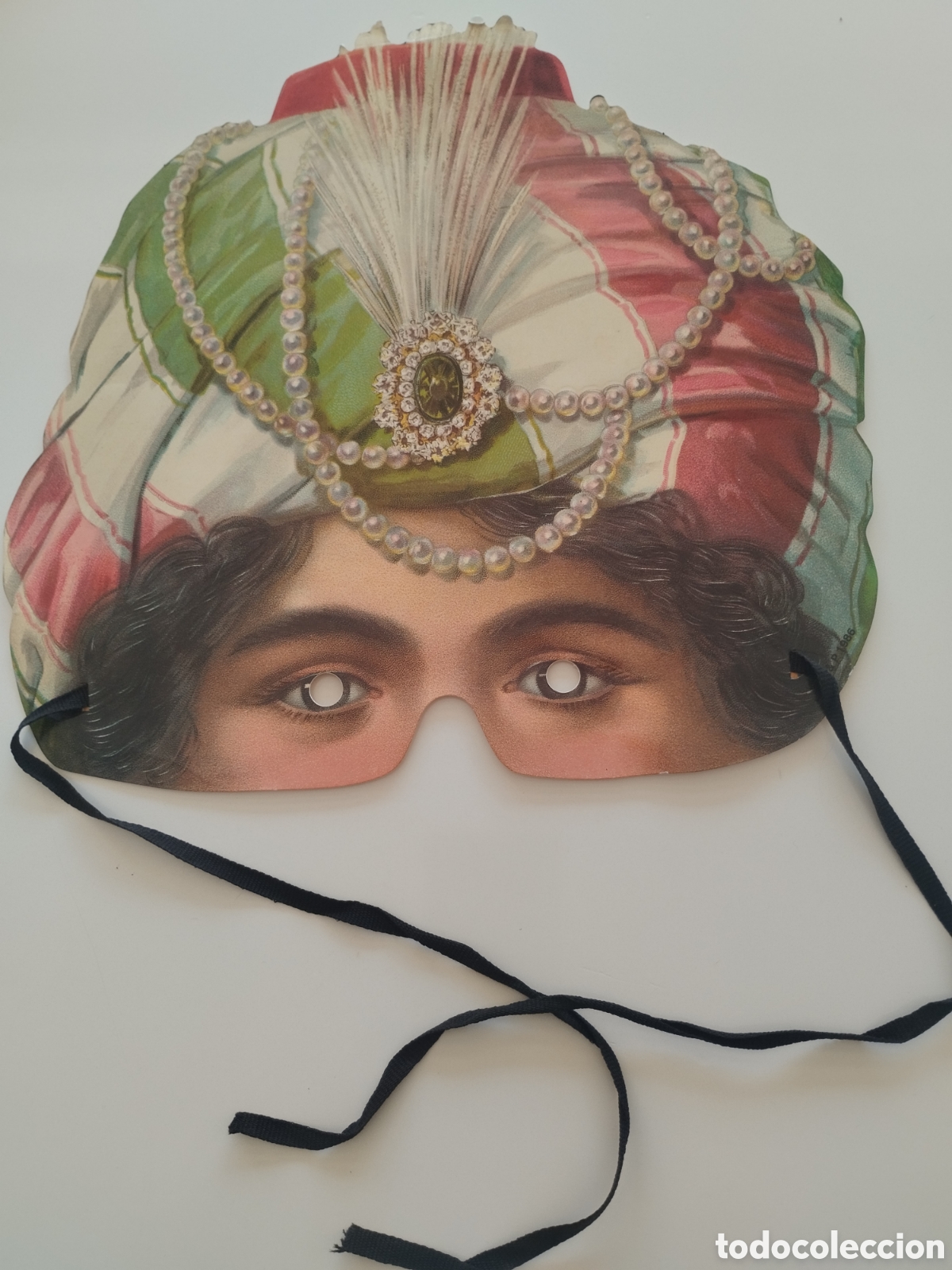 Coleccionismo: 3 Mascaras de cart&oacute;n de teatro - Foto 3
