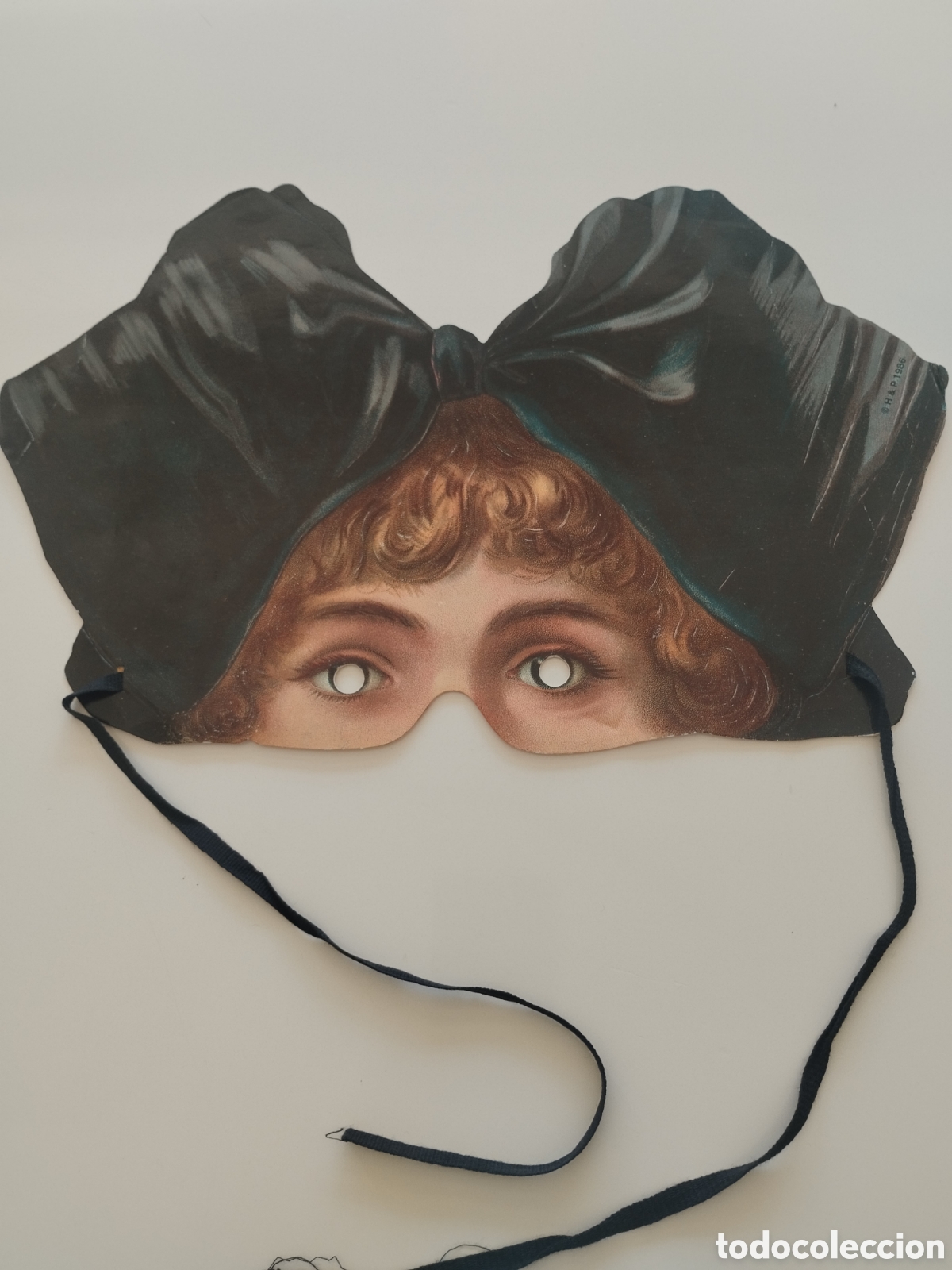 Coleccionismo: 3 Mascaras de cart&oacute;n de teatro - Foto 4