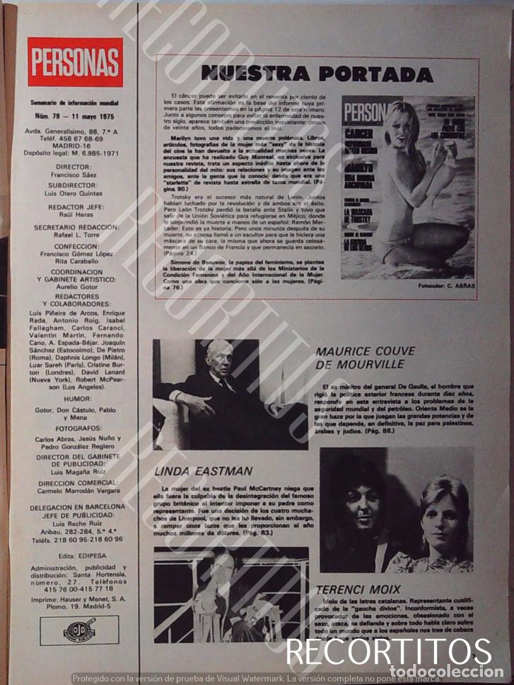 Coleccionismo: LINDA EASTMAN PAUL MCCAARTNEY THE BEATLES TERENCI MOIX
