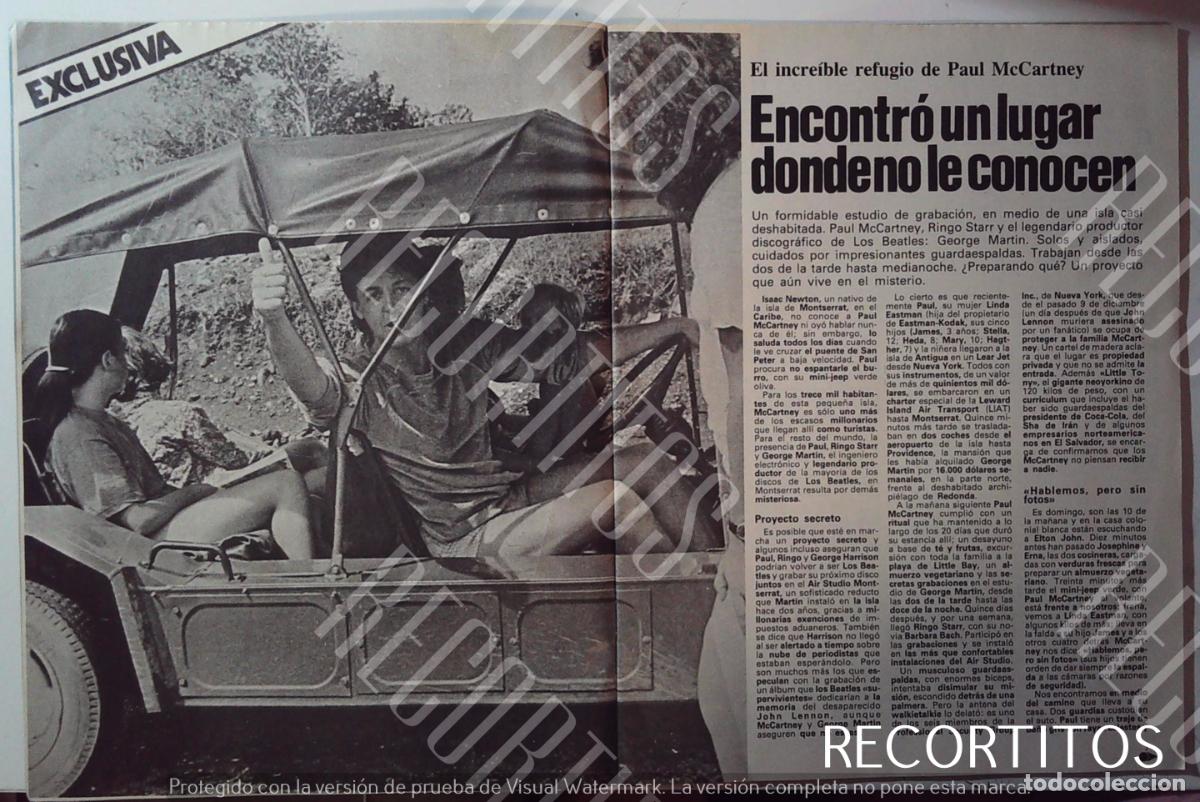 Coleccionismo: PAUL MCCARTNEY LINDA THE BEATLES WINGS RINGO STARR GEORGE MARTIN