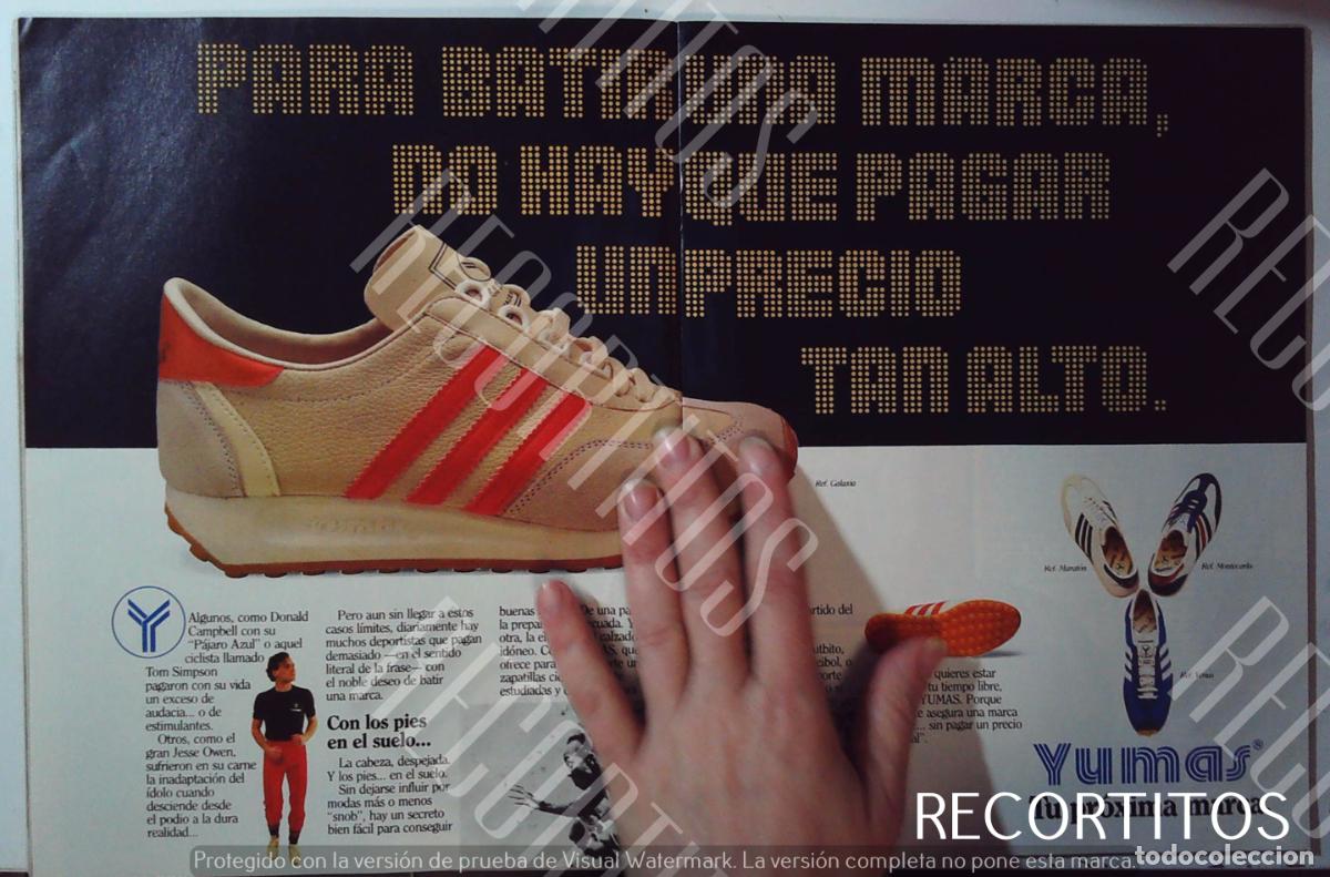 Coleccionismo: YUMAS anuncio publicidad calzados