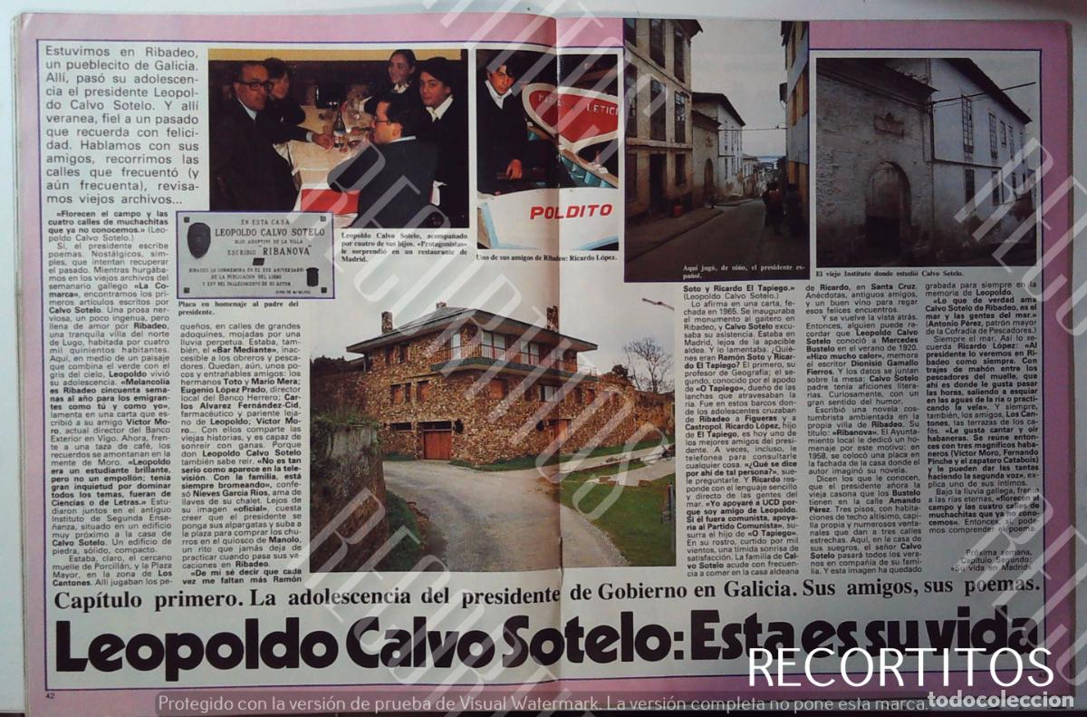 Coleccionismo: leopoldo calvo sotelo