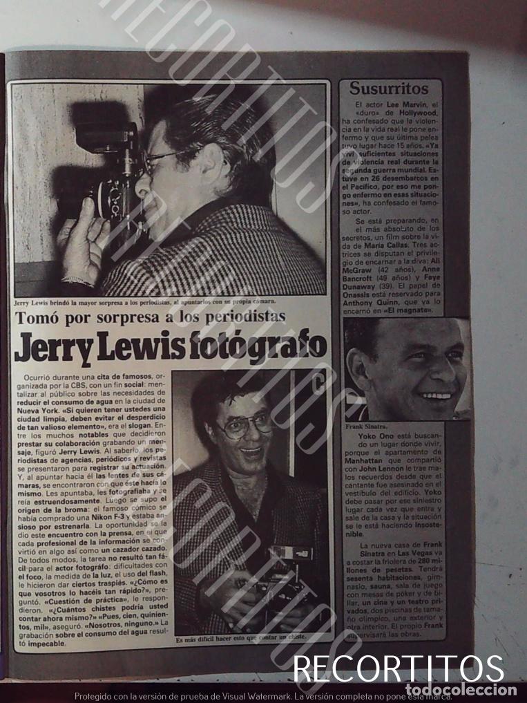 Coleccionismo: JERRY LEWIS FRANK SINATRA - Foto 1