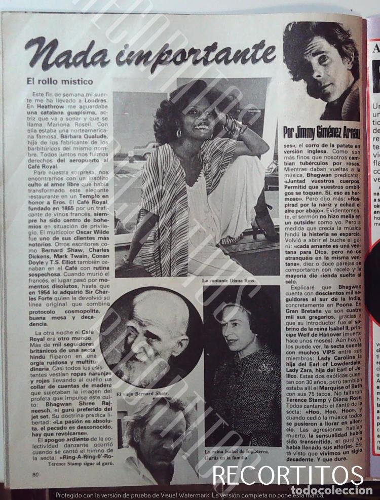 Coleccionismo: DIANA ROSS JIMMY GIMENEZ ARNAU BERNARD SHAW ISABEL II