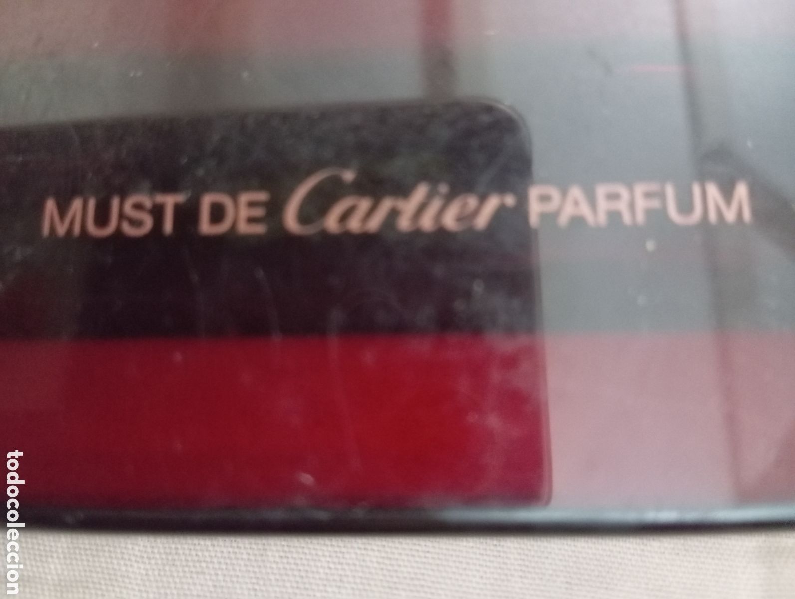 Coleccionismo: Frasquito vac&iacute;o de Cartier perfumes - Foto 5