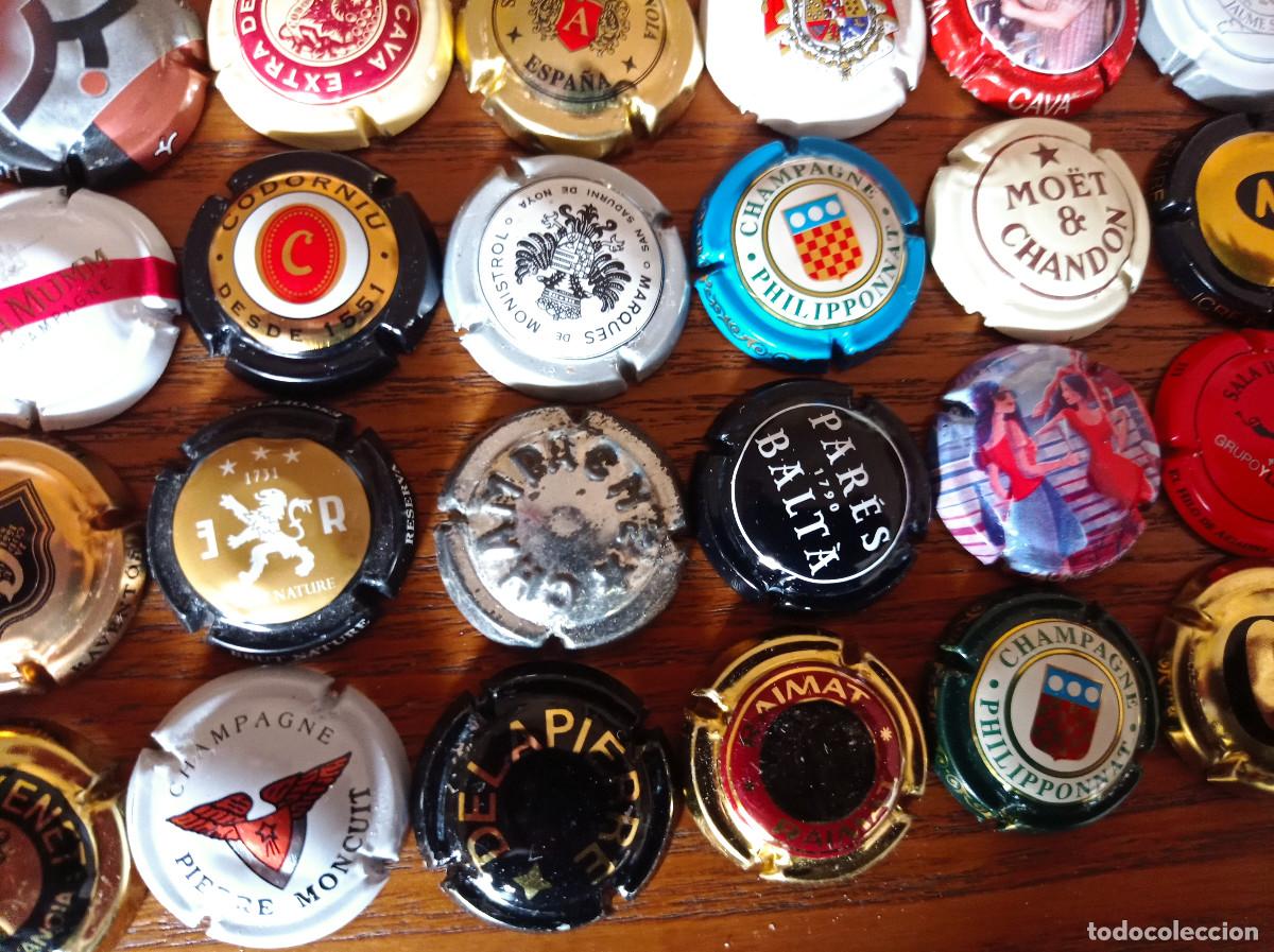 Coleccionismo: COLECCION DE 104 CHAPAS DE CAVA - Foto 1
