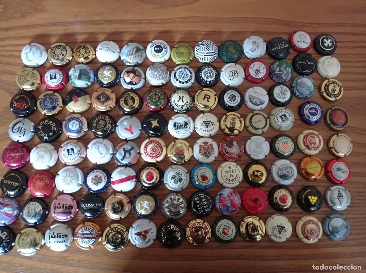Coleccionismo: COLECCION DE 104 CHAPAS DE CAVA - Foto 6