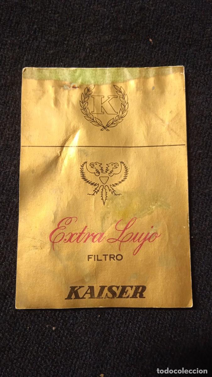 Coleccionismo: Libreta promocional cigarrillos Kaiser. - Foto 2
