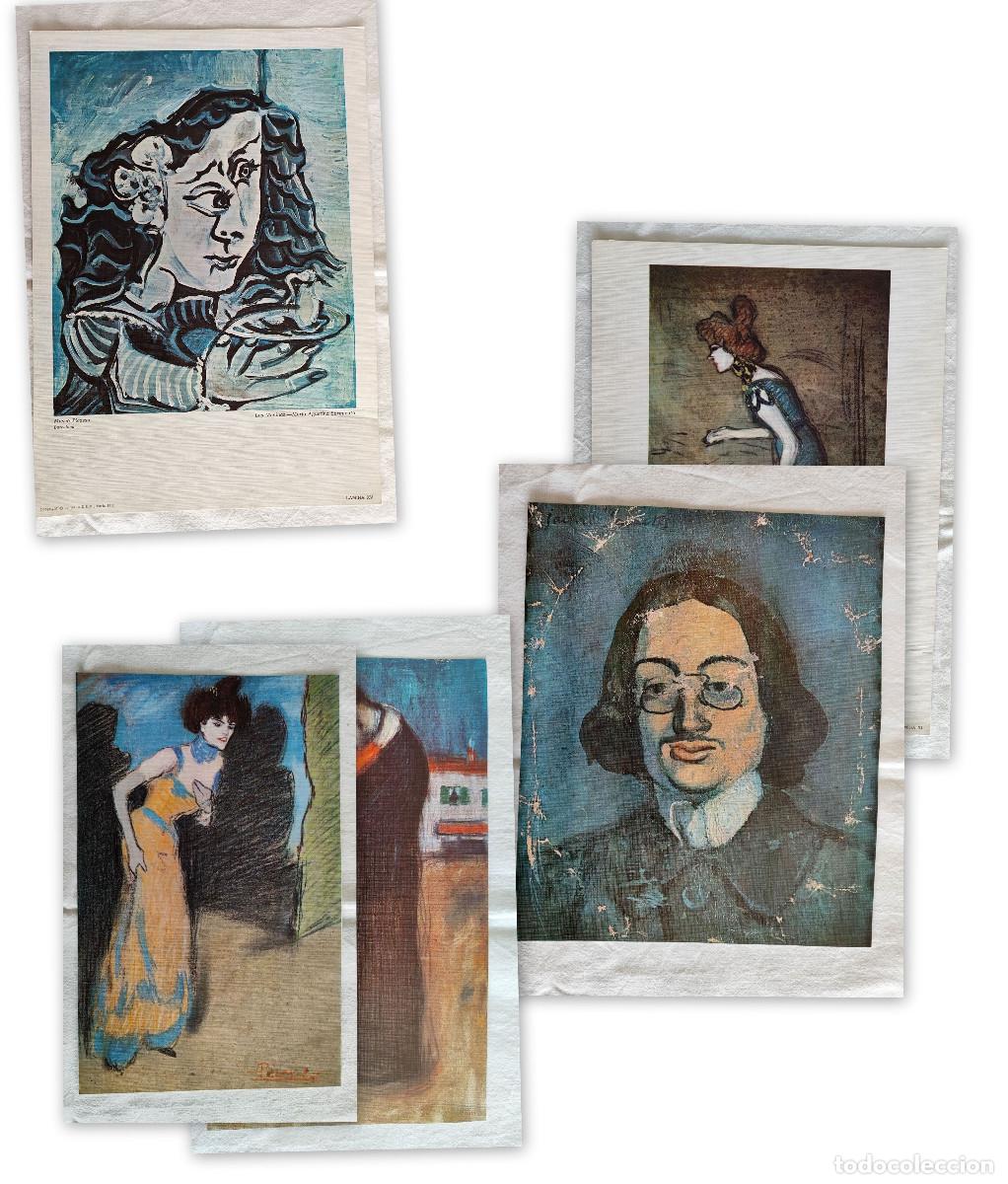 Coleccionismo: CINCO L&Aacute;MINAS DEL MUSEO PICASSO (BARCELONA, 1972).