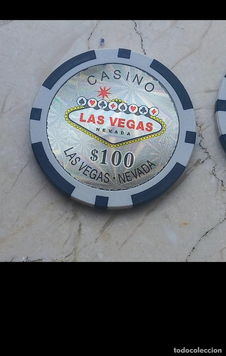 Coleccionismo: Moneda Casino Las Vegas $100 - Foto 2