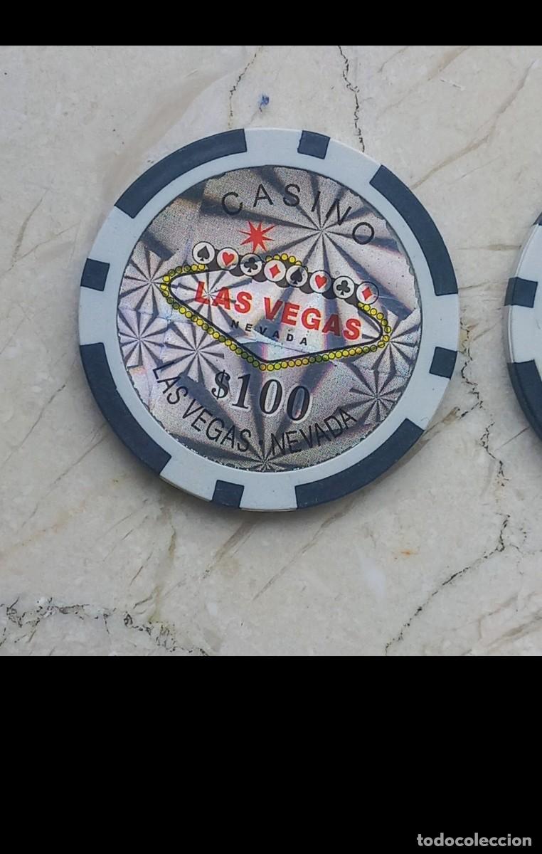Coleccionismo: Moneda Casino Las Vegas $100 - Foto 3