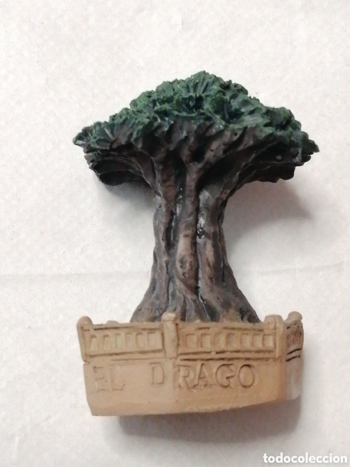 Coleccionismo: Figura de El Drago Milenario. Icod de los vinos. Tenerife.