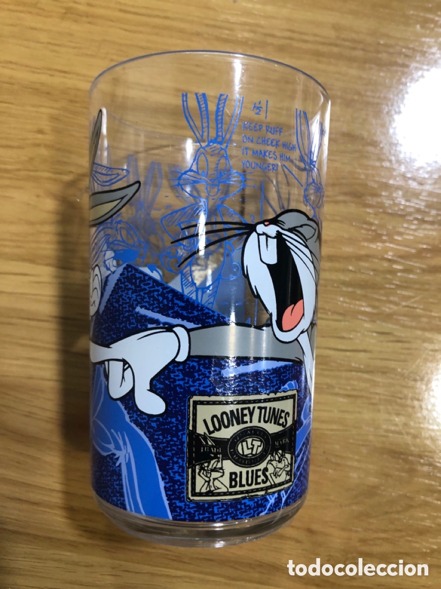 Coleccionismo: Vaso Bugs Bunny Warner Bros 1995 de metacrilato - Foto 1