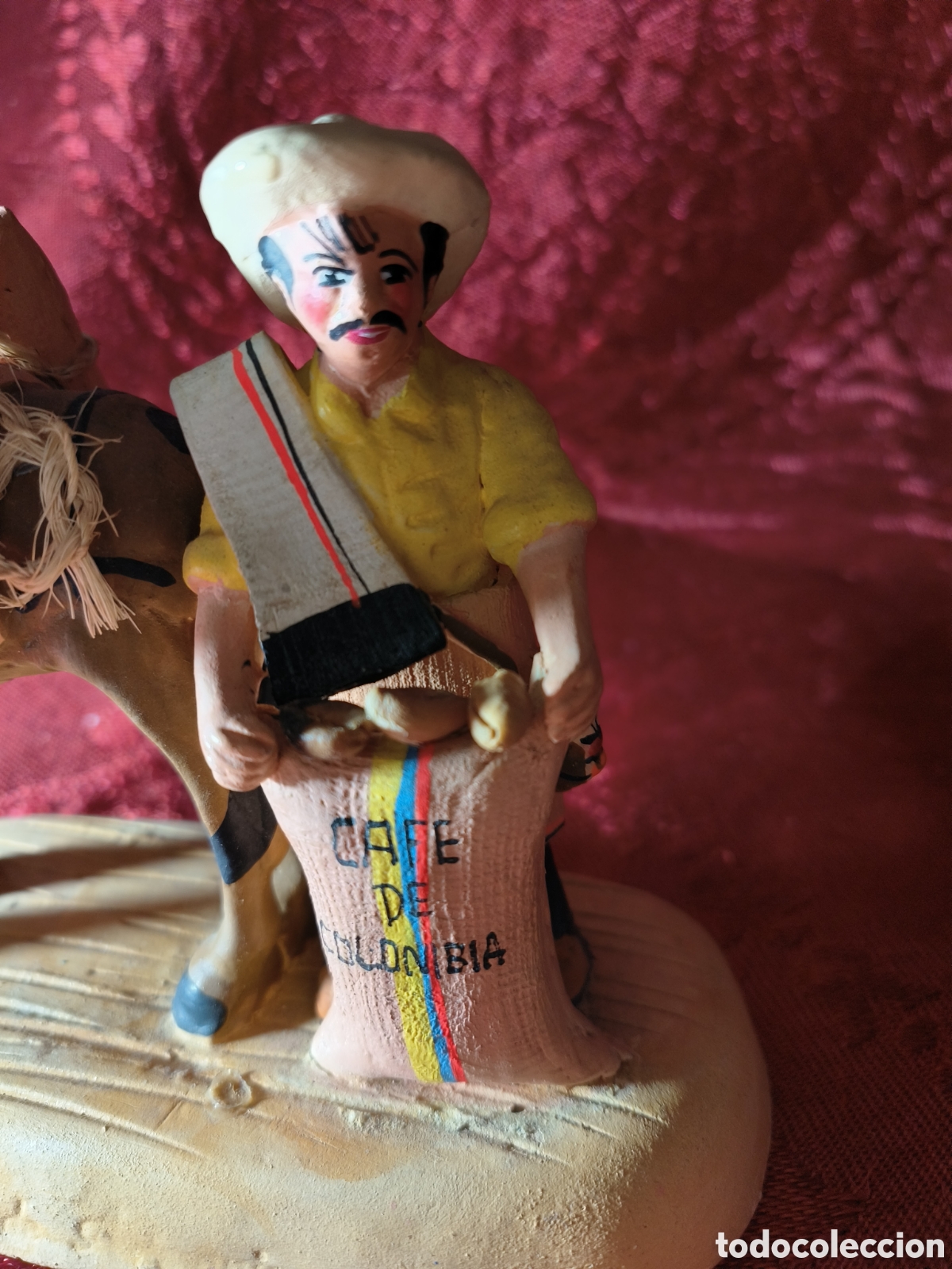 Coleccionismo: Cer&aacute;mica caf&eacute; de Colombia - Foto 7