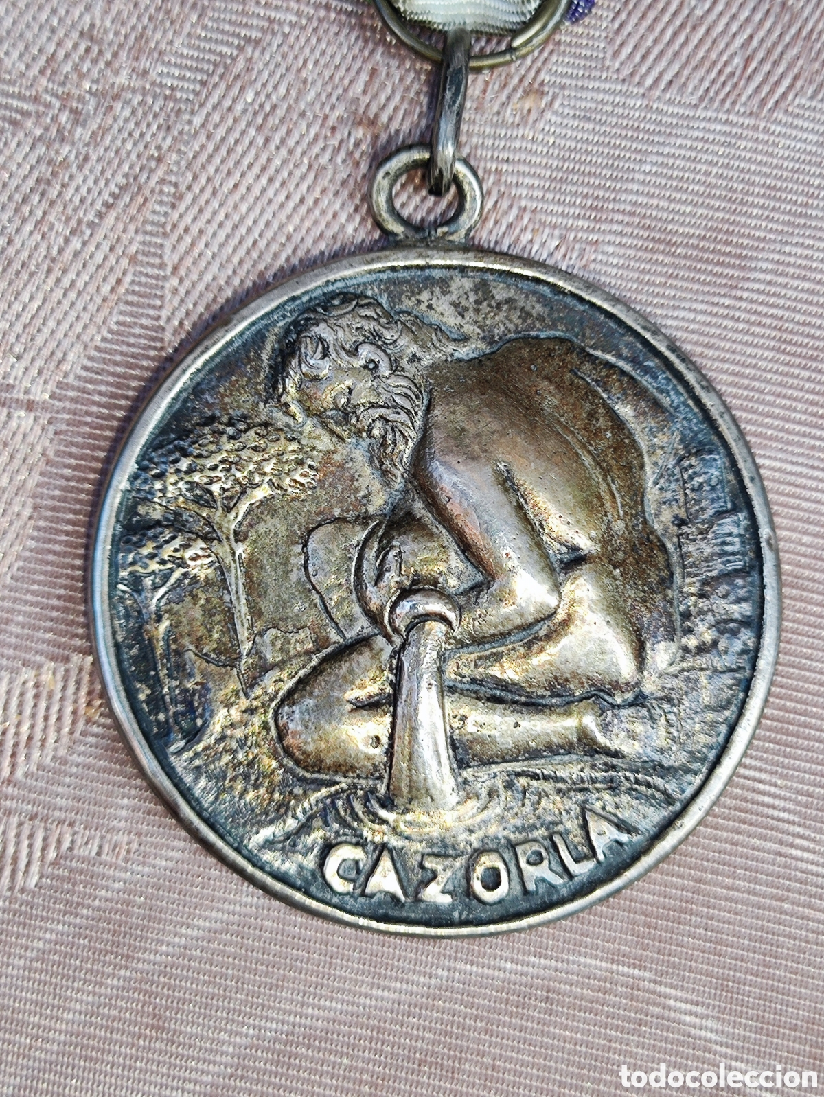 Coleccionismo: CAZORLA, JA&Eacute;N, MEDALLA DE PLATA - Foto 4