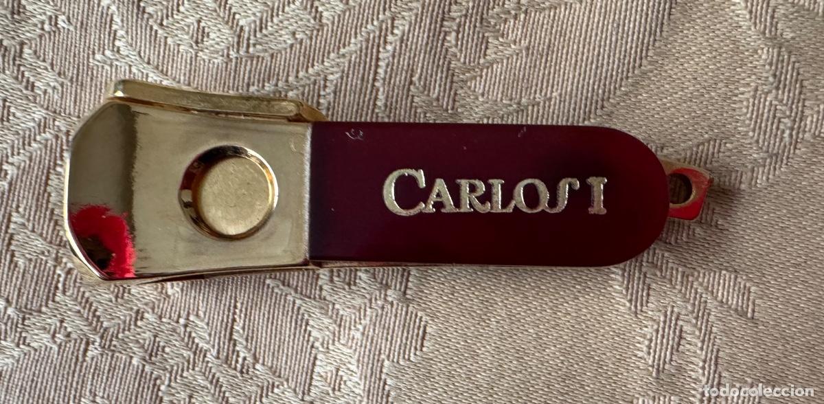 Coleccionismo: CORTA PUROS CLIIFY CARLOS I EN ESTUCHE DE PIEL - Foto 4