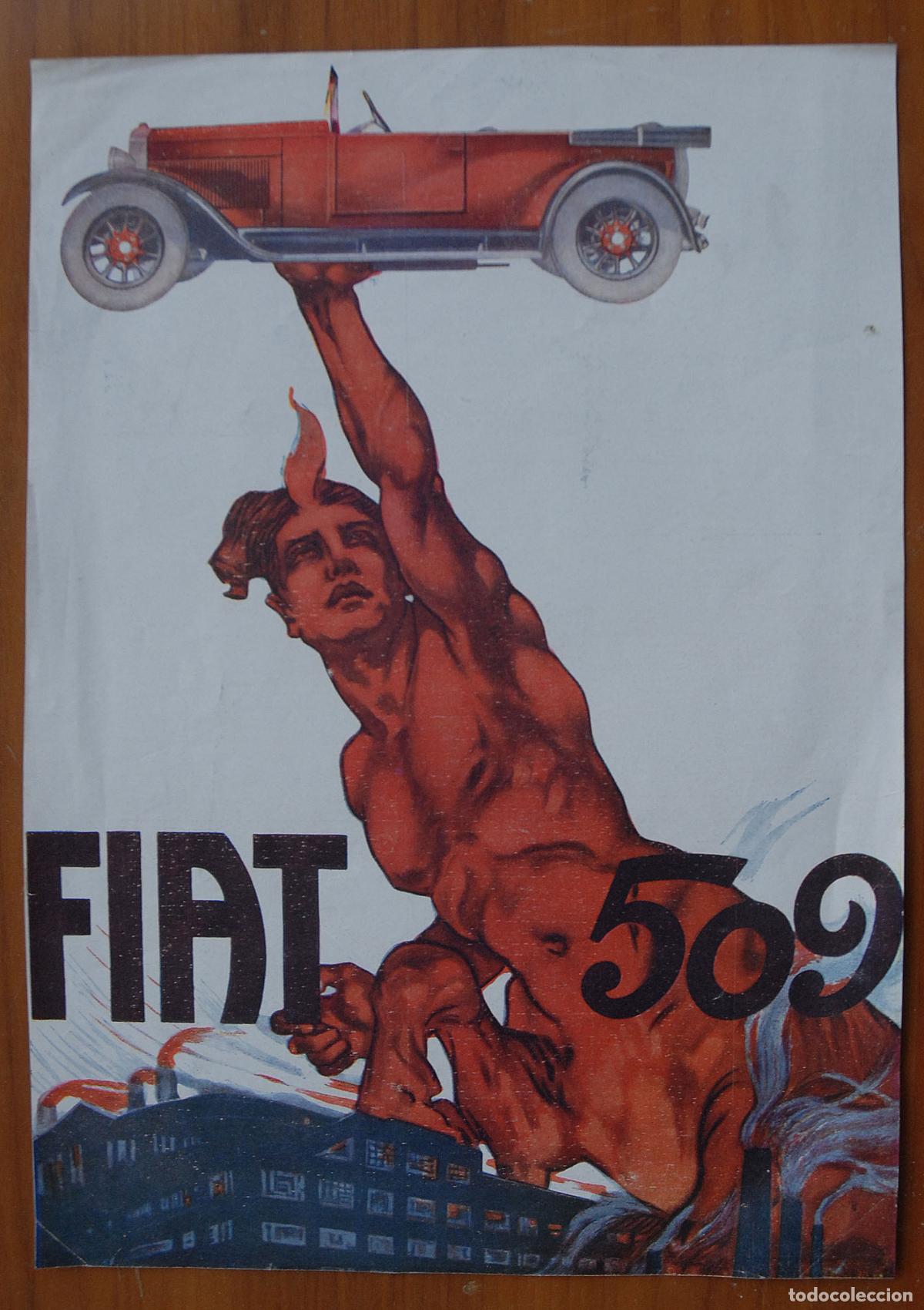 Coleccionismo: FIAT 509 - Publicidad de LA ESFERA ENERO 1927