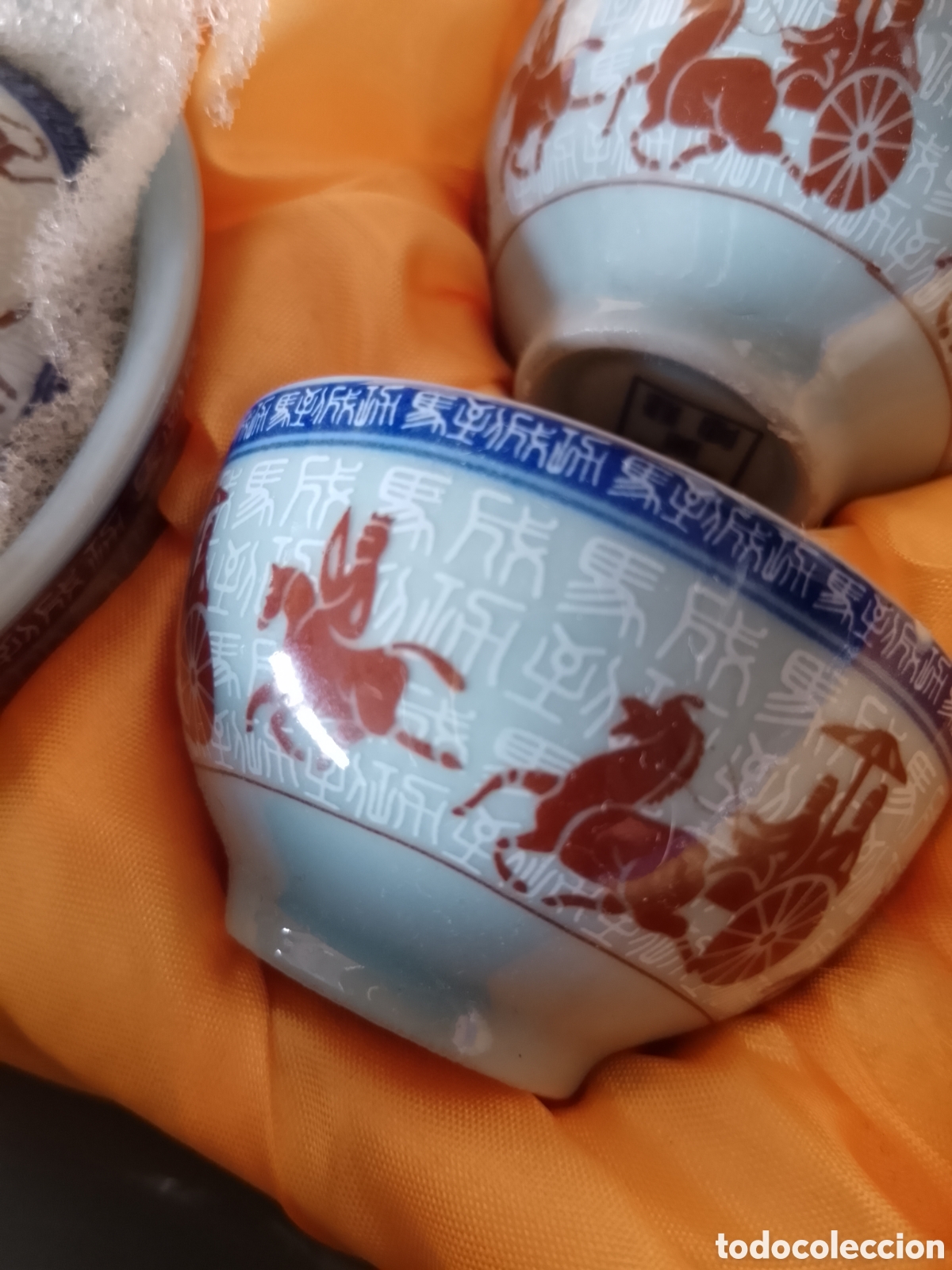 Coleccionismo: Chinese Tea Set in presentation box. - Foto 3