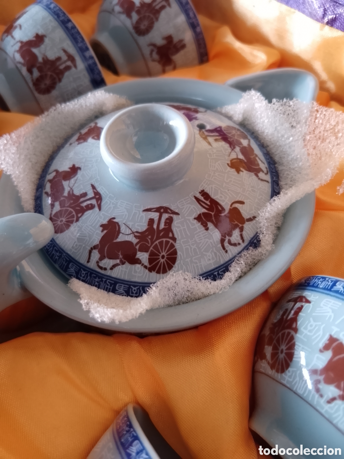 Coleccionismo: Chinese Tea Set in presentation box. - Foto 6