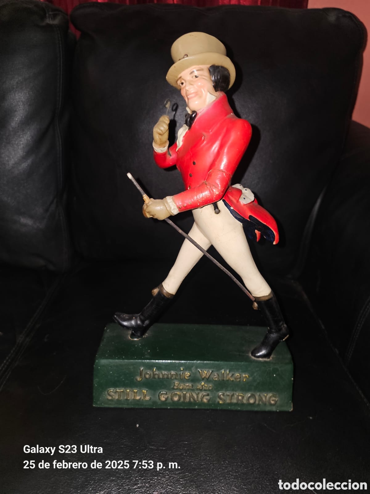 Coleccionismo: Johnny walker figura propaganda vintage