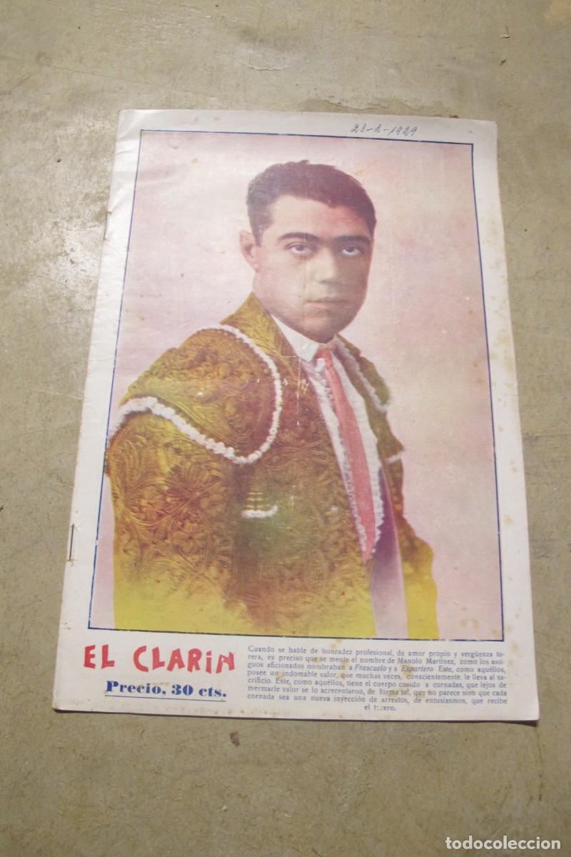 Sammeln: EL CLARIN NUM 351 23 FEBRERO DE 1929 MANOLO MARTINEZ FRASCUELO ESPARTERO