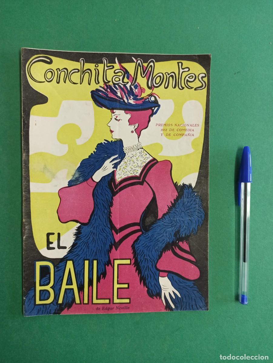 Collectionnisme: Antigua revista 1952. Critica de la obra El Baile de Edgar Neville. Actriz Conchita Montes.