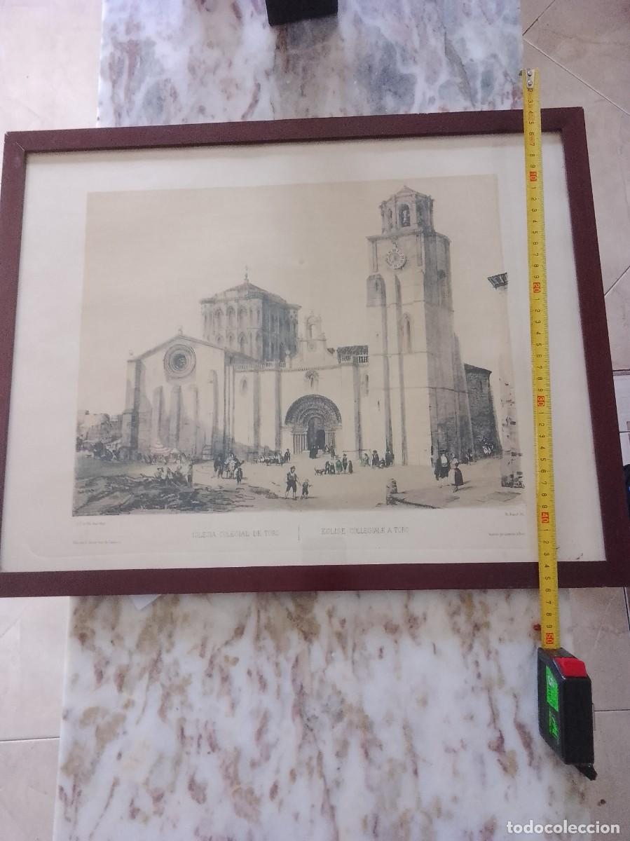 Sammelleidenschaft Papier: Iglesia colegial de toro,G.P.de villa- amil,dibujo,eglise,colegiales,a,toro,Paris,?
