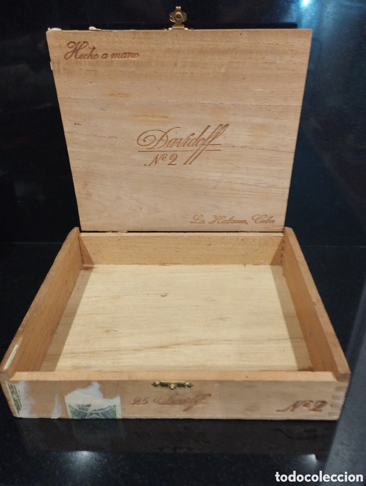 Coleccionismo: Caja de puros Davidoff N&deg; 2 - Foto 3