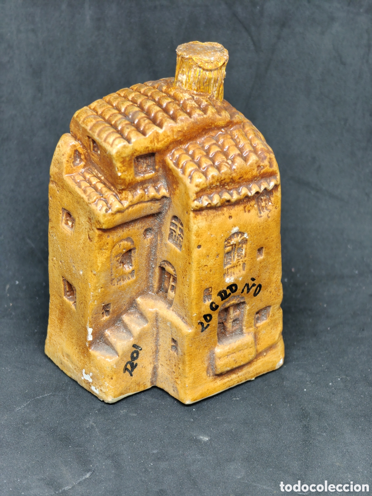 Colecionismo: peque&ntilde;a casa - souvenir de logro&ntilde;o - car228