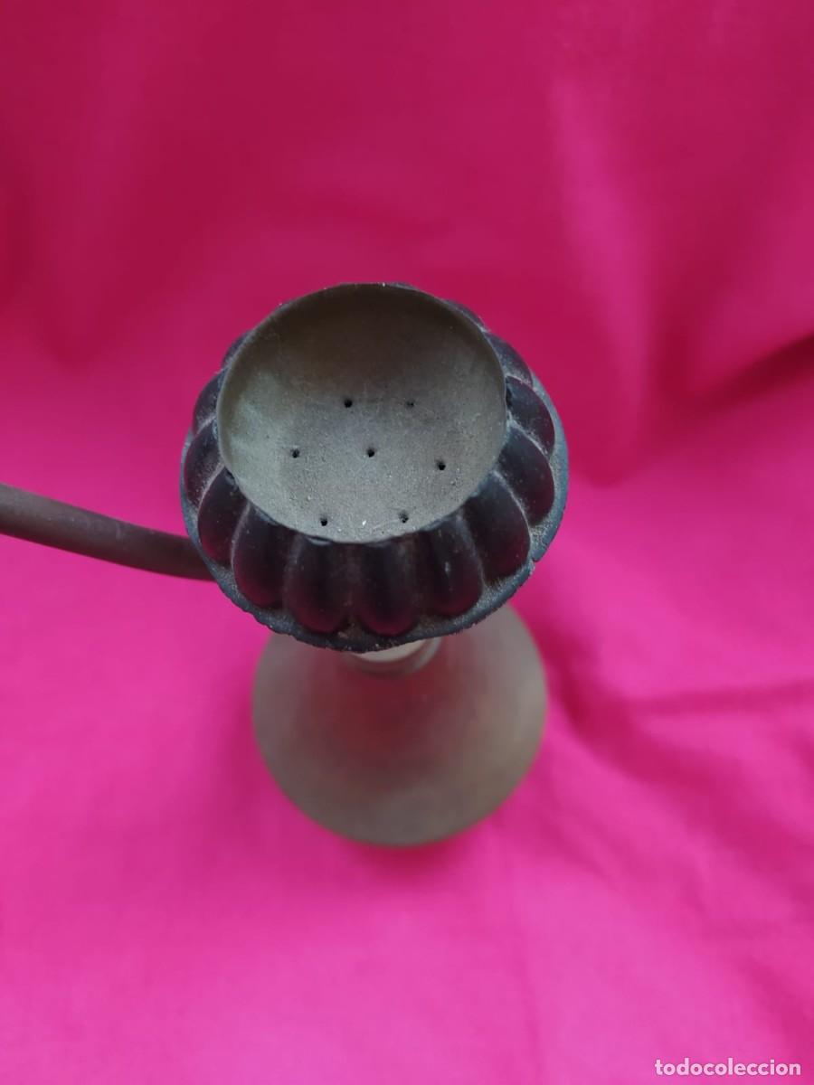 Coleccionismo: ANTIGUA PIPA O CACHIMBA PARA FUMAR DE BRONCE - Foto 3