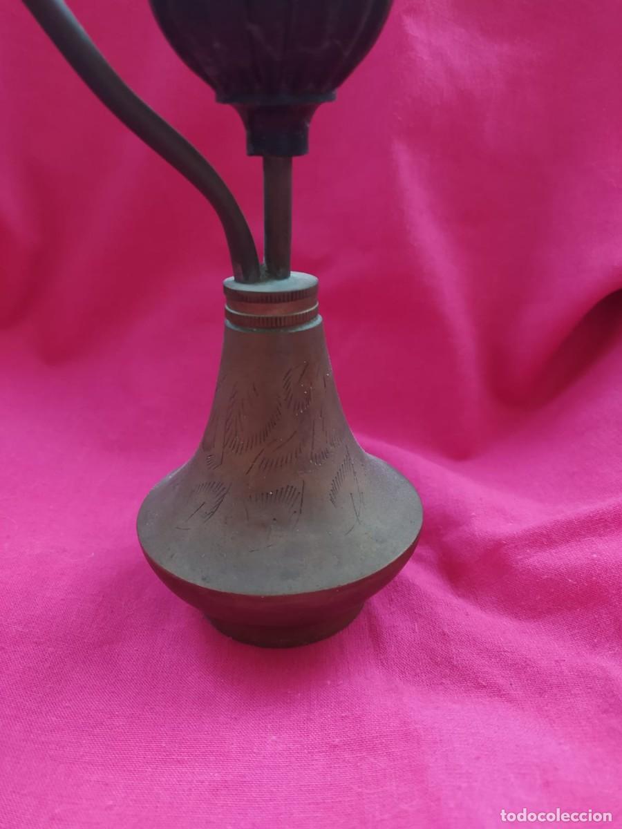Coleccionismo: ANTIGUA PIPA O CACHIMBA PARA FUMAR DE BRONCE - Foto 5