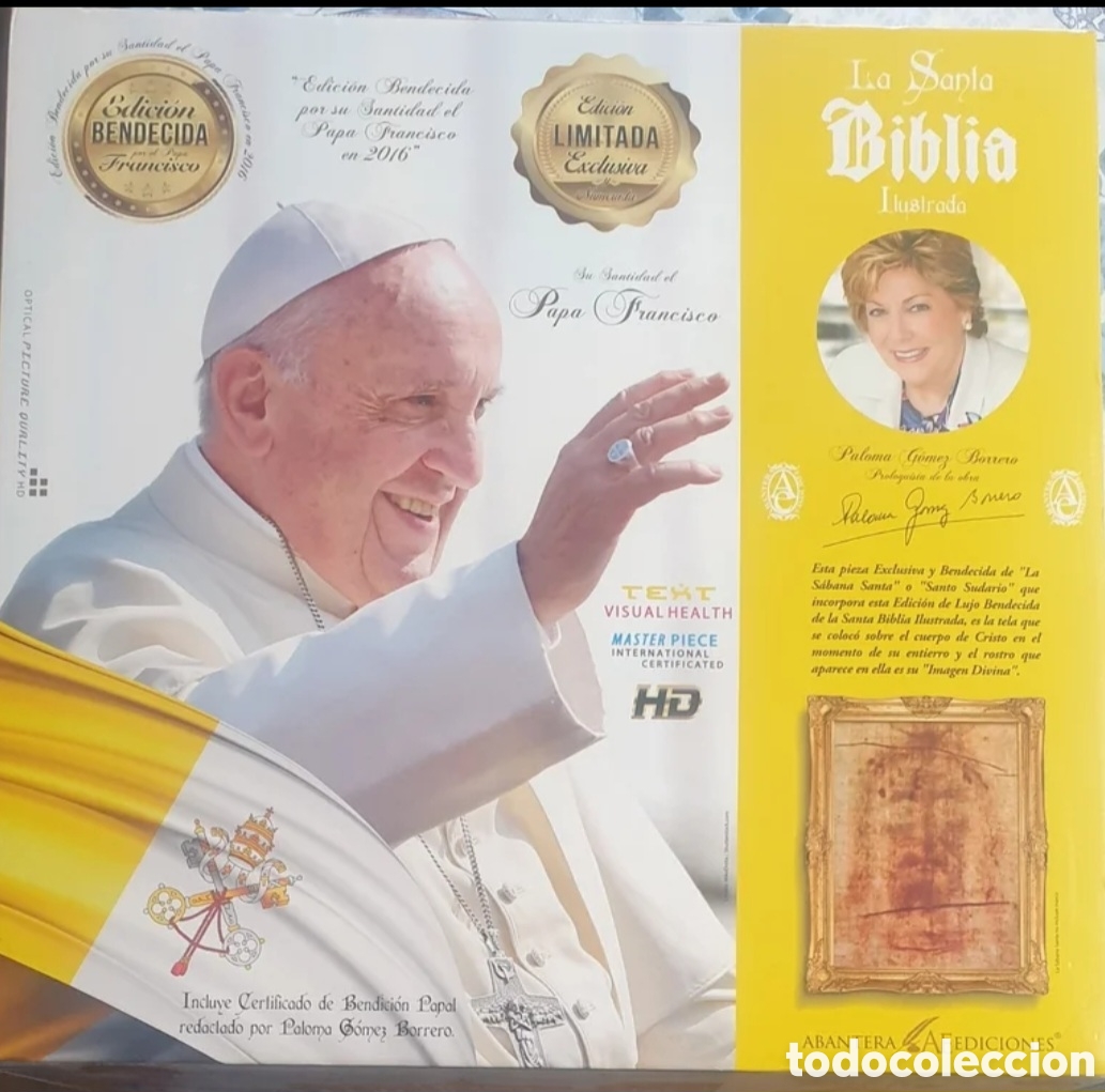 Coleccionismo: Santa biblia ilustrada - Foto 1